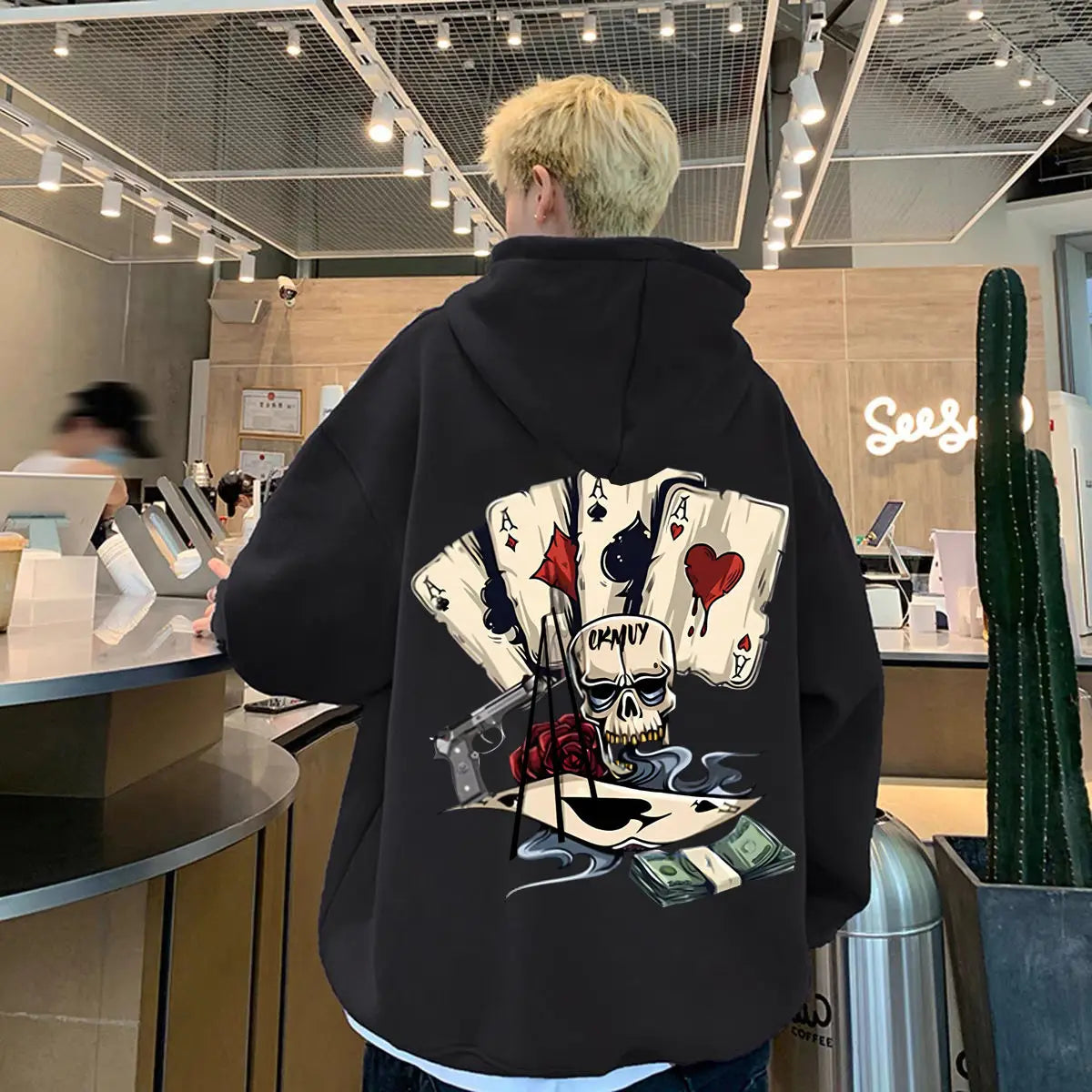 Print Hoodie